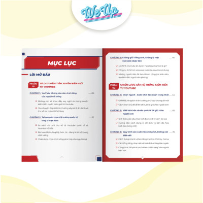 Combo 3 sách: Kiếm tiền xuyên biên giới từ Youtube, Sản xuất video ngắn livestream, 100 Bài mẫu content (Weupbooks)