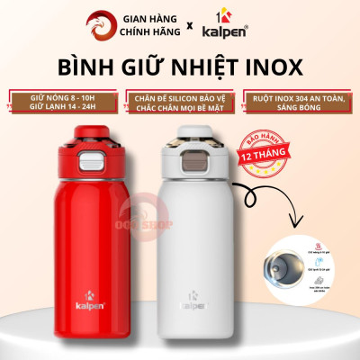 Bình Giữ Nhiệt Inox 304 Kalpen DA10 - Bình Giữ Nhiệt Dung Tích 700ml, Giữ Nóng Lạnh Lâu, Nhỏ Gọn.