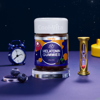 Combo Kẹo Dẻo Melatonin & Kẹo Dẻo Củ Dền Thuần Chay Coolvita - Cải Thiện Giấc Ngủ -Giảm Căng Thẳng - Hỗ Trợ Bổ Sung Sắt, Lưu Thông Máu & Hỗ Trợ Bổ Sung Năng Lượng 2 Hộp (60 viên x 3g)/hộp