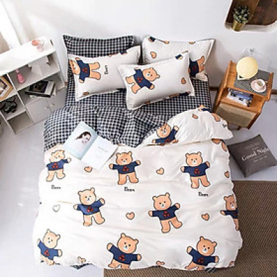 Bộ Vỏ CHĂN GA GỐI COTTON POLY DULCETT hàng NHẬP KHẨU SIÊU ĐẸP.
