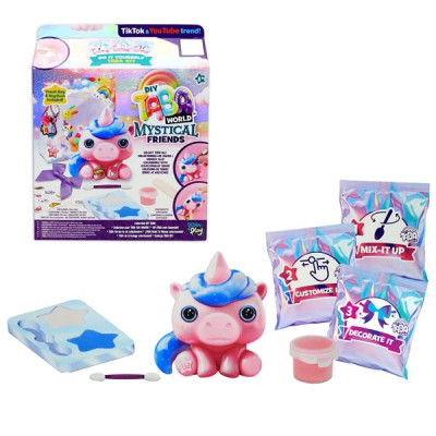 Đồ Chơi Móc Khóa Squishy DIY - Taba World 855049-7L - Lỳ Lân Nay Nay
