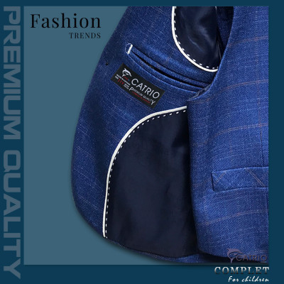 BỘ ĐỒ VEST BÉ TRAI CATRIO PCT C20 CHO TRẺ EM TỪ 2 TUỔI ĐẾN 7 TUỔI (11KG ĐẾN 26KG) THUỘC BST QUẦN ÁO COMPLET VESTON TRẺ EM CATRIO MÙA THU ĐÔNG