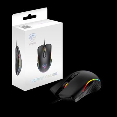 Chuột Gaming MSI Force GM300 | Có Dây, RGB LED, DPI Cao, Độ Chính Xác Tối Ưu - GiaphucStore | Hàng Chính Hãng
