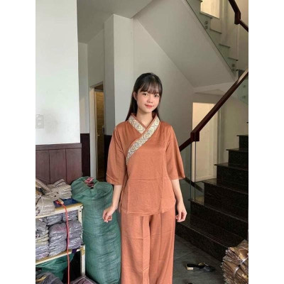 Đồ Lam Đi Chùa#Đồ Phật Giáo#Mẫu Lụa Pkáp s2