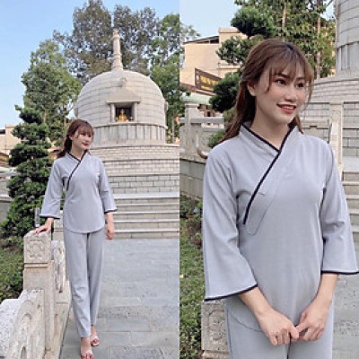 Đồ Lam Đi Chùa # Bà Lai Nhật Vải Cao Cấp # Quần Áo Nữ # Đồ Bộ Nữ # Vải Hàn Quốc