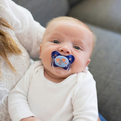 [ PV22001 - Xanh ] Set 2 ty ngậm chống vẩu Dr.Brown