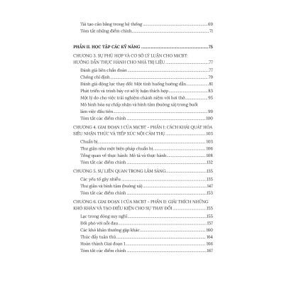 Trị liệu Nhận Thức Hành Vi Tích Hợp Chánh Niệm: Nguyên tắc và thực hành