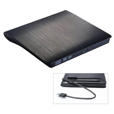 Ổ đĩa dvd gắn ngoài qua cổng USB 3.0 & Type C tiện lợi dùng được cho laptop và máy bàn PC, không kén đĩa