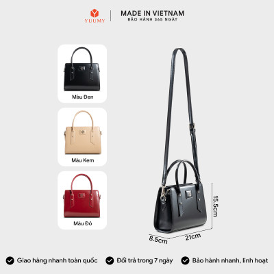 Túi Yuumy ( Thời trang nữ thiết kế sang trọng size 21 - Túi xách da Smooth YTX79 )