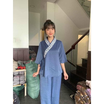 Đồ Lam Đi Chùa#Đồ Phật Giáo#Mẫu Lụa Pkáp s2