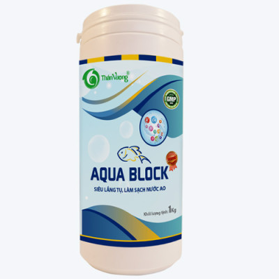AQUA BLOCK Gold - Siêu lắng tụ, làm sạch nước ao