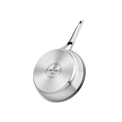 Chảo inox 304 đáy Impact Elmich EL2830/2831/2832/2833 - Hàng chính hãng