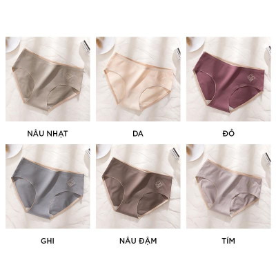 FRESHIP Quần lót nữ O2 Cotton Ép Không Đường May