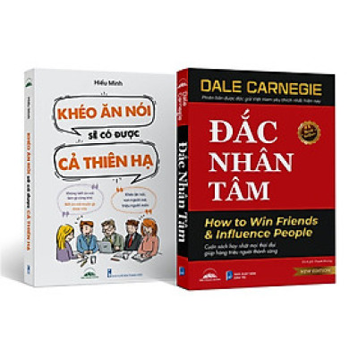 Sách - Khéo Ăn Nói Sẽ Có Được Cả Thiên Hạ + Đắc Nhân Tâm - Tiên Phong Books
