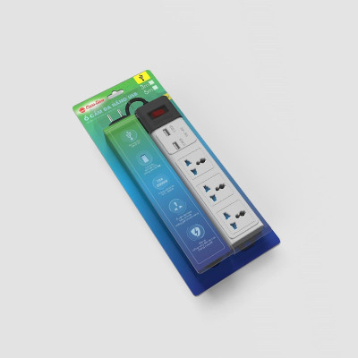 Ổ cắm kéo dài đa năng USB 3m-5m chính hãng Rạng Đông Model: OC02.USB 3C/3M/10A