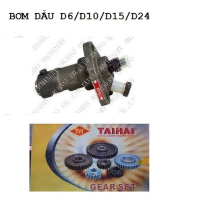 Bơm dầu, heo dầu, bơm nhiên liệu máy Trung Quốc D6 D8 D10 D12 D15 D20 D28