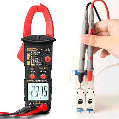 ANENG ST184 Ampe Kìm Kỹ Thuật Số Auto-Ranging (Tự Động Đo), Vạn Năng Kế True-RMS, Dụng Cụ Đo Điện Chuyên Dụng, hàng nhập khẩu