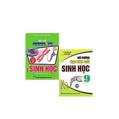 Combo Bộ Đề Thi Chuyên Sinh Học 9 + Bồi Dưỡng Học Sinh Giỏi Sinh Học 9 - Phan Khắc Nghệ (Bộ 2 Cuốn) _HA
