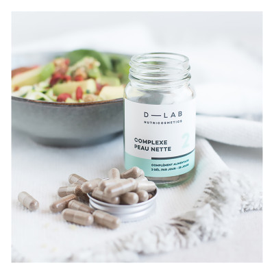 Viên uống D-LAB • Ngăn ngừa mụn ️ • Điều tiết bã nhờn ️• Chăm sóc da • Complexe Peau Nette • Clear Skin Complex • Pháp