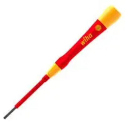 Tua vít cách điện đầu dẹp Wiha 42376 (2.5 x 65 x 167)