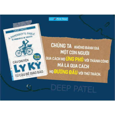 Sách - Combo Câu Chuyện Ly Kỳ Từ Cậu Bé Giao Báo + Dám Nghĩ Lớn (Bìa Mềm) - First News
