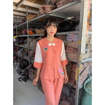 ĐỒ LAM ĐI CHÙA PHÁP PHỤC PHẬT GIÁO # TAY PHỐI TƠ