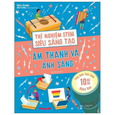 Sách Bộ Thí nghiệm stem siêu sáng tạo (Combo 4 cuốn) - Bản Quyền