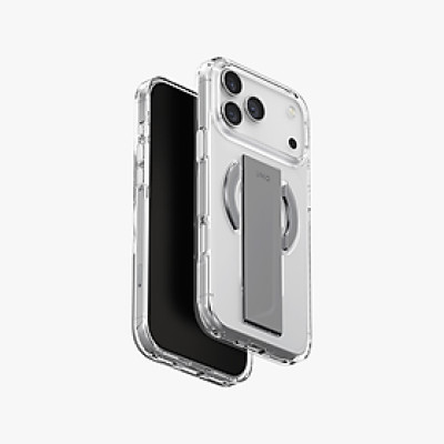 Ốp Lưng Sạc Mỏng Nhẹ Không Dây Từ Tính UNIQ HELDRO AIR cho iPhone 17 Pro/ 17 Pro max Chống Ố Vàng, Kèm Dây Đeo_ Hàng chính hãng