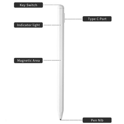 Bút cảm ưng WI WU Pencil Max cho máy tính bảng iPad , Samsung Tad , Điện thoại thông minh ,sử dụng trên mọi hệ diều hành - Hàng chính hãng