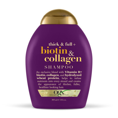 Dầu gội chăm sóc tóc chắc khỏe Biotin & Collagen OGX (385ml)