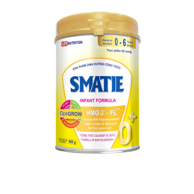 SỮA CÔNG THỨC HMO SMATIE SỐ 0 LON 800G