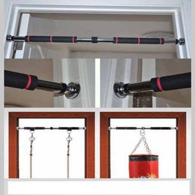 Combo xà đơn treo tường DNS (KT 60-110cm) không cần bắt vít + Găng tay tập xà đơn