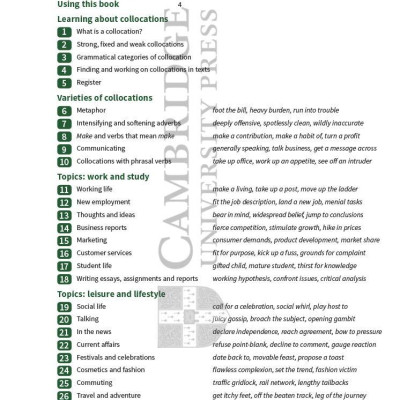 English Collocations In Use Advanced Book With Answers (Vocabulary In Use)