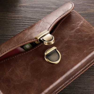 Bao da đựng điện thoại đeo thắt lưng, da Pu cao cấp đựng vừa các máy từ 5.5inch đến 6.5 inch 