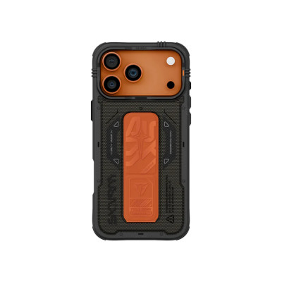 Ốp Lưng Cho iPhone 17 Pro/ 17 Pro Max SKINARMA PHANTOM Mag-Charge Grip-Stand Tích Hợp Vòng Sạc Không Dây Chân Đế Móc Tay Hàng Chính Hãng