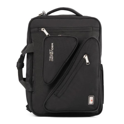 Cặp Học Sinh Đa Năng - 14.6 Inch - Mr.Vui 441-14.6 - Vải Đen