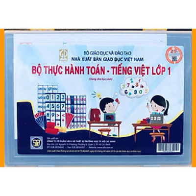 Sách -Bộ thực hành Toán Tiếng Việt lớp 1