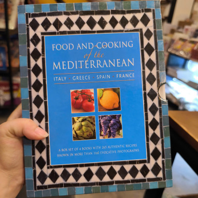 Sách - Food and Cooking of the Mediterranean: Italy - Greece - Spain - France by Pepita Aris