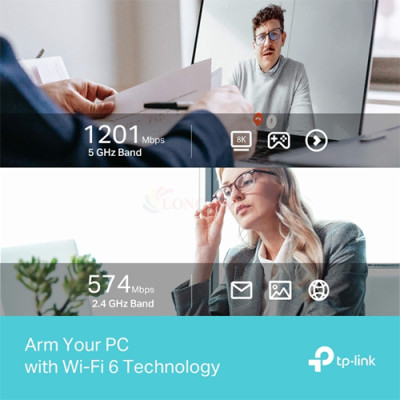 USB Wifi TP-Link AX1800 High Gain Wireless Archer TX35U Plus - Hàng chính hãng