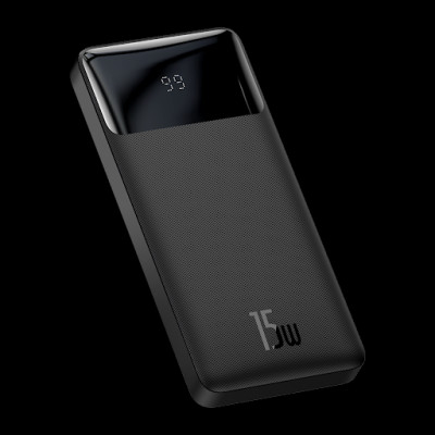 Pin sạc dự phòng 15W Baseus Bipow Digital pin 20000mAh màn hình LCD 3 Output - Hàng chính hãng