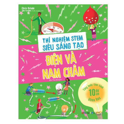 Sách Bộ Thí nghiệm stem siêu sáng tạo (Combo 4 cuốn) - Bản Quyền