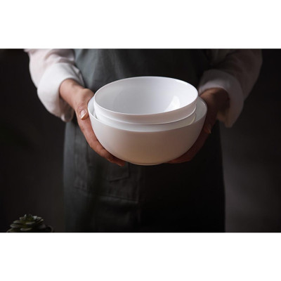 Bát tô đựng canh/trộn salad thủy tinh Luminarc Diwali 21cm D7410 | Hàng chính hãng