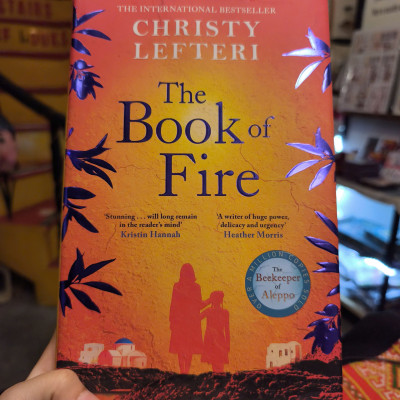 Sách - The Book of Fire by Christy Lefteri - Fiction Historical /Fiction in English