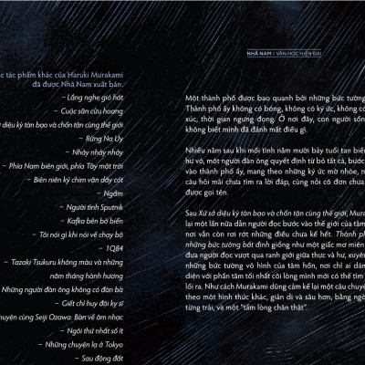 Sách - Thành phố và những bức tường bất định (Haruki Murakami) (Nhã Nam Official)