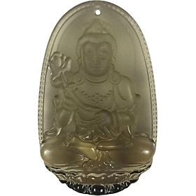 Mặt Dây Chuyền Đại Thế Chí Bồ Tát Thạch Anh Khói Ngọc Quý Gemstones DTCBTTAK