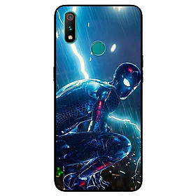Ốp Lưng in cho Realme 3 Pro Mẫu Người Nhện Sấm Sét - Hàng Chính Hãng