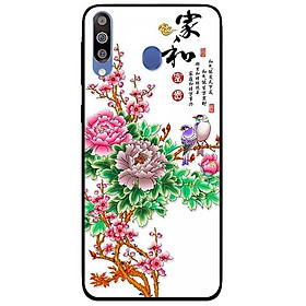 Ốp lưng dành cho Samsung Galaxy M30 mẫu Hoa Mẫu Đơn