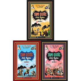 Sách - Tam Quốc Diễn Nghĩa - Combo 3 Cuốn  - Hồng Ân