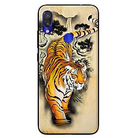 Ốp lưng in cho Xiaomi Redmi Note 7 mẫu Hổ - Hàng chính hãng