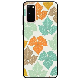 Ốp lưng dành cho Samsung S20 - S20 Plus - S20 Ultra mẫu Họa Tiết Lá Phong